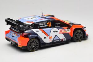 Hyundai i20 N Rally1 #11 T. Neuville / M. Wydaeghe Rally Japan WRC World Champion 2024 IXO 1:18 18RMC228 Kovina – slika 2 od 6