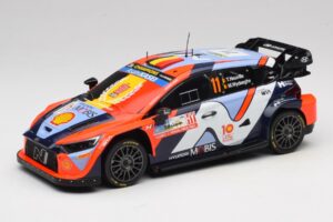 Hyundai i20 N Rally1 #11 T. Neuville / M. Wydaeghe Rally Japan WRC World Champion 2024 IXO 1:18 18RMC228 Kovina