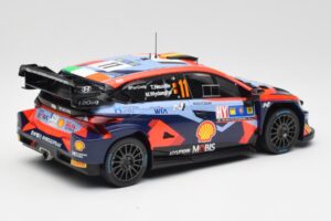 Hyundai i20 N Rally1 WRC #11 T. Neuville / M. Wydaeghe Central European Rally Winner 2023 IXO 1:18 18RMC193 Kovina – slika 2 od 6