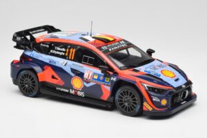 Hyundai i20 N Rally1 WRC #11 T. Neuville / M. Wydaeghe Central European Rally Winner 2023 IXO 1:18 18RMC193 Kovina – slika 4 od 6