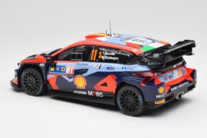 Hyundai i20 N Rally1 WRC #11 T. Neuville / M. Wydaeghe Central European Rally Winner 2023 IXO 1:18 18RMC193 Kovina – slika 5 od 6
