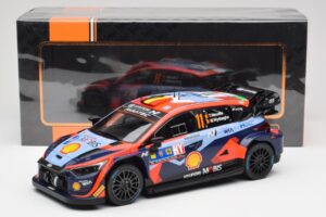 Hyundai i20 N Rally1 WRC #11 T. Neuville / M. Wydaeghe Central European Rally Winner 2023 IXO 1:18 18RMC193 Kovina – slika 6 od 6