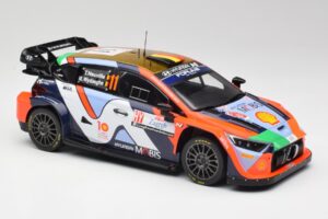 Hyundai i20 N Rally1 #11 T. Neuville / M. Wydaeghe Rally Croatia 2024 IXO 1:18 18RMC203 Kovina – slika 4 od 6
