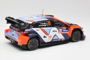 Hyundai i20 N Rally1 #11 T. Neuville / M. Wydaeghe Rally Sweden 2024 IXO 1:18 18RMC201 Kovina – slika 2 od 6