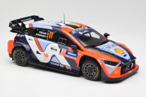 Hyundai i20 N Rally1 #11 T. Neuville / M. Wydaeghe Rally Sweden 2024 IXO 1:18 18RMC201 Kovina – slika 4 od 6