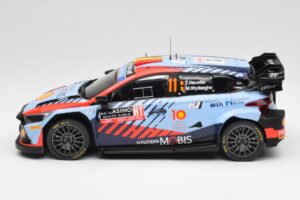 Hyundai i20 N Rally1 WRC #11 T. Neuville / M. Wydaeghe Rally Monte Carlo Winner 2024 IXO 1:18 18RMC194 Kovina – slika 3 od 6