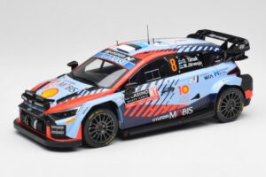 Hyundai i20 N Rally1 WRC #8 O. Tänak / M. Järveoja Rally Monte Carlo Night Version 2024 IXO 1:18 18RMC195 Kovina