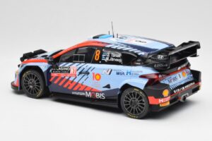 Hyundai i20 N Rally1 WRC #8 O. Tänak / M. Järveoja Rally Monte Carlo Night Version 2024 IXO 1:18 18RMC195 Kovina – slika 5 od 6