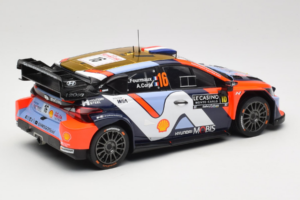 Hyundai i20 N WRC #16 A. Fourmaux / A. Coria Rally Monte Carlo 2025 IXO 1:18 18RMC230A Kovina – slika 2 od 6
