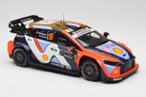Hyundai i20 N WRC #16 A. Fourmaux / A. Coria Rally Monte Carlo 2025 IXO 1:18 18RMC230A Kovina – slika 4 od 6