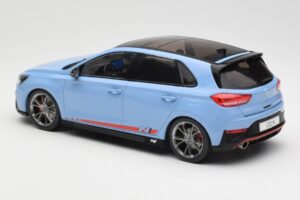 Hyundai i30 N Svetlo Modra MCG 1:18 MCG18503 Kovina – slika 5 od 6