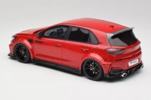 Hyundai i30 N PD Prior Design Engine Rdeč Otto 1:18 OT1112 Smola – slika 5 od 6