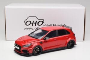 Hyundai i30 N PD Prior Design Engine Rdeč Otto 1:18 OT1112 Smola – slika 6 od 6