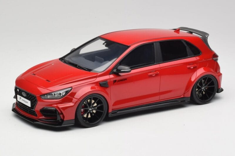 Hyundai i30 N PD Prior Design Engine Rdeč Otto 1:18 OT1112 Smola