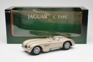 Jaguar C-Type Bronasta AUTOart 1:18 73502 Kovina – slika 8 od 8