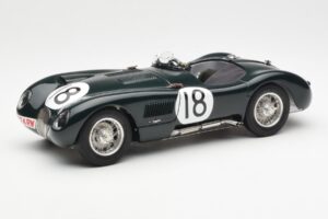 Jaguar C-Type #18 T. Rolt / D. Hamilton 24 Hours of Le Mans Winner 1953 CMC 1:18 M-195 Kovina