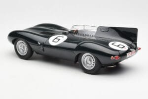 Jaguar D-Type #6 M. Hawthorn / I. Bueb Team Jaguar Cars Ltd 24 Hours of Le Mans 1955 AUTOart 1:18 85586 Kovina – slika 5 od 6