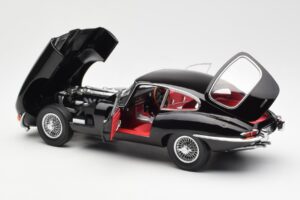 Jaguar E-Type 3.8 Series 1 Črn Kyosho 1:18 08954BK Kovina – slika 5 od 8