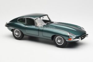 Jaguar E-Type 3.8 Series 1 Temno Zelen Kyosho 1:18 08954DG Kovina – slika 6 od 8