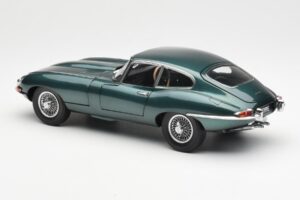 Jaguar E-Type 3.8 Series 1 Temno Zelen Kyosho 1:18 08954DG Kovina – slika 7 od 8