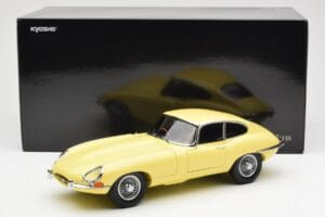 Jaguar E-Type 3.8 Series 1 Svetlo Rumena Kyosho 1:18 08954LY Kovina – slika 8 od 8