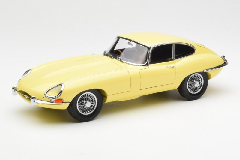 Jaguar E-Type 3.8 Series 1 Svetlo Rumena Kyosho 1:18 08954LY Kovina