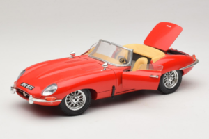 Jaguar E-Type Series 1 Kabriolet Rdeč Bburago 1:18 3038 Kovina – slika 2 od 8