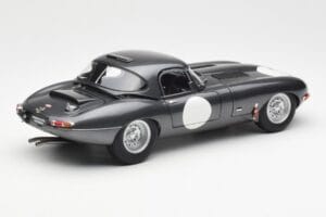 Jaguar E-Type Series 1 Coupe Lightweight Temno Siv AUTOart 1:18 73647 Kovina – slika 3 od 8