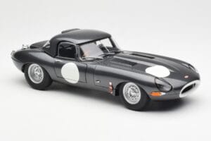 Jaguar E-Type Series 1 Coupe Lightweight Temno Siv AUTOart 1:18 73647 Kovina – slika 6 od 8