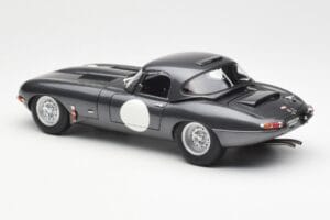 Jaguar E-Type Series 1 Coupe Lightweight Temno Siv AUTOart 1:18 73647 Kovina – slika 7 od 8