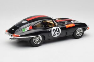 Jaguar E-Type #29 Črn Bburago 1:18 3018-M4 Kovina – slika 3 od 8