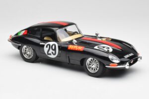 Jaguar E-Type #29 Črn Bburago 1:18 3018-M4 Kovina – slika 6 od 8