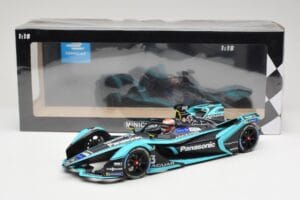 Jaguar I-Type 3 Panasonic Jaguar Racing #3 N. Piquet Jr. Formula E Season 5 2019 Minichamps 1:18 114180003 Kovina – slika 6 od 6
