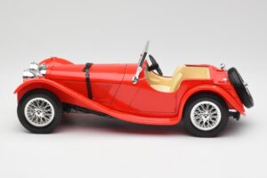 Jaguar SS 100 Rdeč Bburago 1:18 3006-M1 Kovina – slika 4 od 8