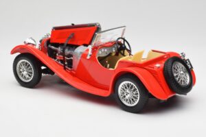 Jaguar SS 100 Rdeč Bburago 1:18 3006-M1 Kovina – slika 5 od 8