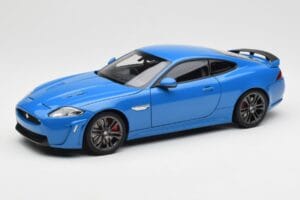 Jaguar XKR-S X150 French Racing Modra AUTOart 1:18 73641 Kovina