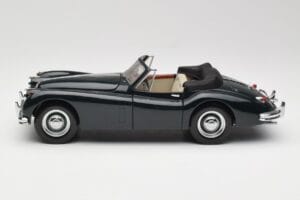 Jaguar XK140 Drophead Coupe Črna Sun Star 1:18 2802 Kovina – slika 4 od 8