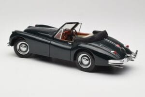 Jaguar XK140 Drophead Coupe Črna Sun Star 1:18 2802 Kovina – slika 7 od 8