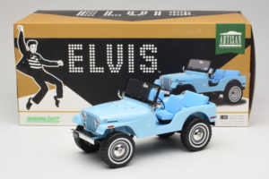 Jeep CJ-5 Elvis Presley's Car GreenLight 1:18 19061 Kovina – slika 6 od 6