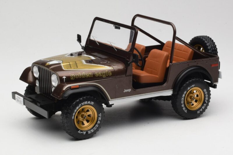 Jeep CJ-7 Golden Eagle Zelena MCG 1:18 MCG18109 Kovina