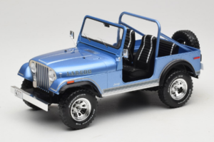 Jeep CJ-7 Laredo Modra MCG 1:18 MCG18553 Kovina