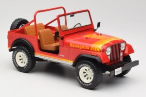 Jeep CJ-7 Renegade Rdeč MCG 1:18 MCG18110 Kovina – slika 4 od 6