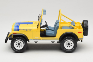 Jeep CJ-7 Renegade Rumena MCG 1:18 MCG18552 Kovina – slika 3 od 6