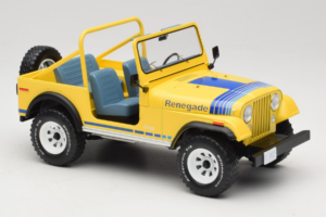 Jeep CJ-7 Renegade Rumena MCG 1:18 MCG18552 Kovina – slika 4 od 6