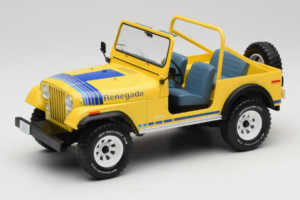 Jeep CJ-7 Renegade Rumena MCG 1:18 MCG18552 Kovina