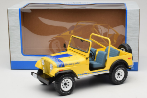 Jeep CJ-7 Renegade Rumena MCG 1:18 MCG18552 Kovina – slika 6 od 6