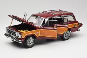 Jeep Grand Wagoneer Classic Rdeč AUTOart 1:18 74002 Kovina – slika 2 od 8