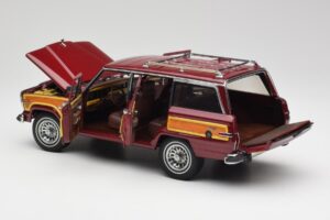 Jeep Grand Wagoneer Classic Rdeč AUTOart 1:18 74002 Kovina – slika 5 od 8