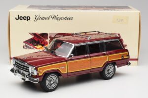 Jeep Grand Wagoneer Classic Rdeč AUTOart 1:18 74002 Kovina – slika 8 od 8