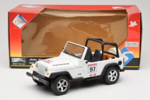 Jeep Wrangler Rallye #97 Bež Solido 1:18 9012 Kovina – slika 6 od 6